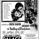 The Valley of Decision (1945) - Mary Rafferty