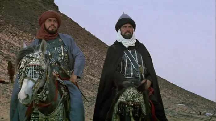 Michael Ansara (Abu Sofyan), Michael Forest (Khalid) zdroj: imdb.com