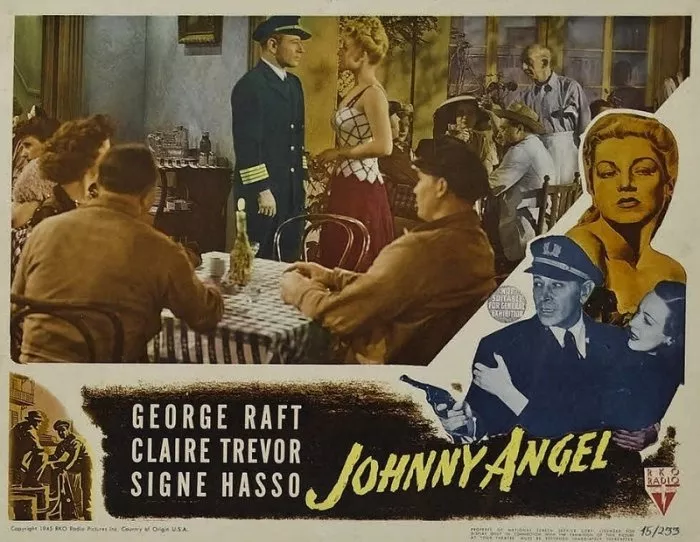 Signe Hasso, George Raft (Johnny Angel), Claire Trevor, Chili Williams zdroj: imdb.com
