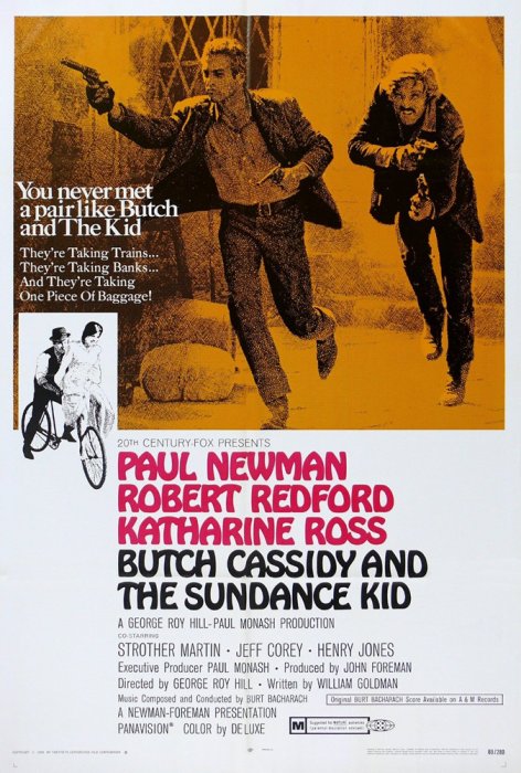 Paul Newman (Robert LeRoy Parker aka Butch Cassidy), Robert Redford (Harry Longabaugh aka The Sundance Kid) zdroj: imdb.com