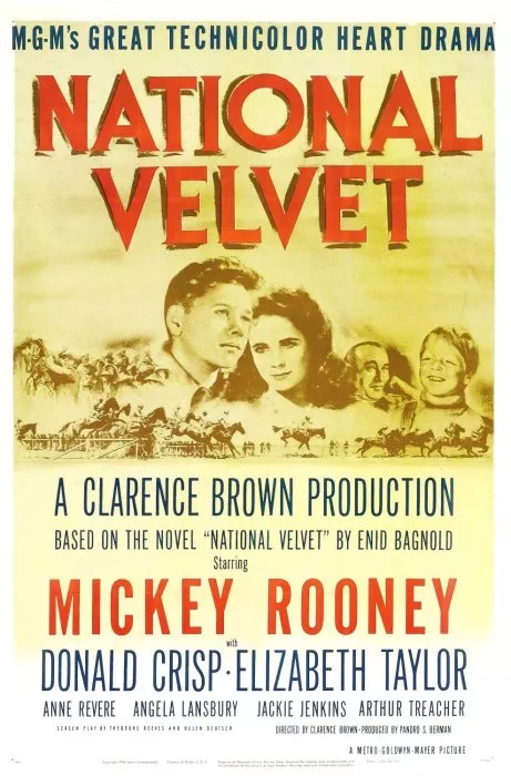 Elizabeth Taylor (Velvet Brown), Mickey Rooney (Mi Taylor) zdroj: imdb.com