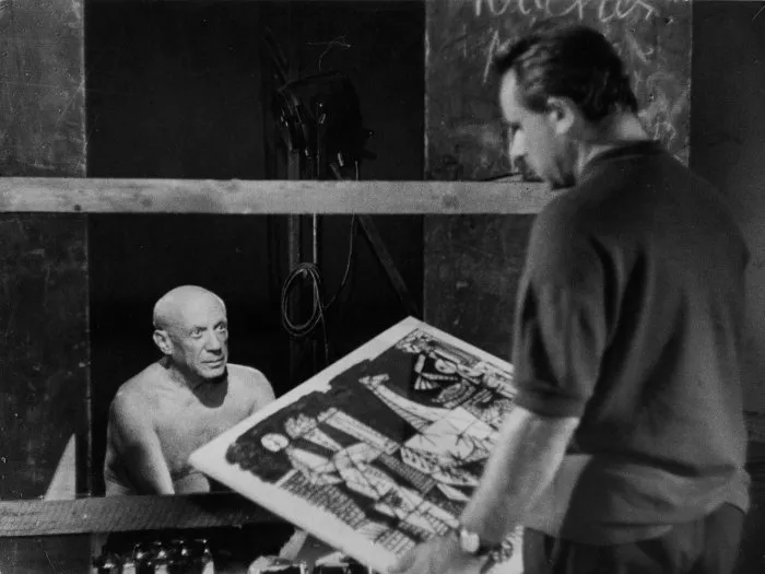 Henri-Georges Clouzot (Henri-Georges Clouzot), Pablo Picasso (Pablo Picasso) zdroj: imdb.com