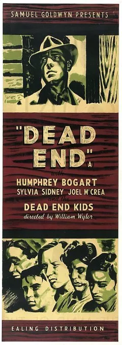 Humphrey Bogart (’Baby Face’ Martin), Gabriel Dell (T.B.), Leo Gorcey (Spit), Huntz Hall (Dippy), Billy Halop (Tommy), Bobby Jordan (Angel) zdroj: imdb.com