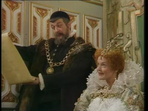 Stephen Fry (Lord Melchett), Miranda Richardson (Queen Elizabeth I) zdroj: imdb.com