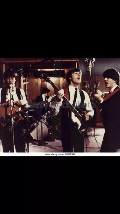 John Altman (George Harrison), Ray Ashcroft (Ringo Starr), Rod Culbertson (Paul McCartney), Stephen MacKenna (John Lennon) zdroj: imdb.com
