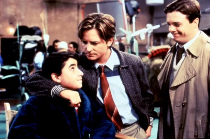 Michael J. Fox (Michael Chapman), Nathan Lane (Ed Chapman), David Krumholtz (Barry Corman) zdroj: imdb.com