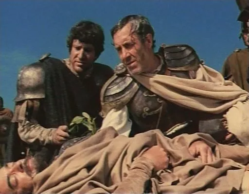 Jason Robards (Brutus), Richard Johnson (Cassius) zdroj: imdb.com