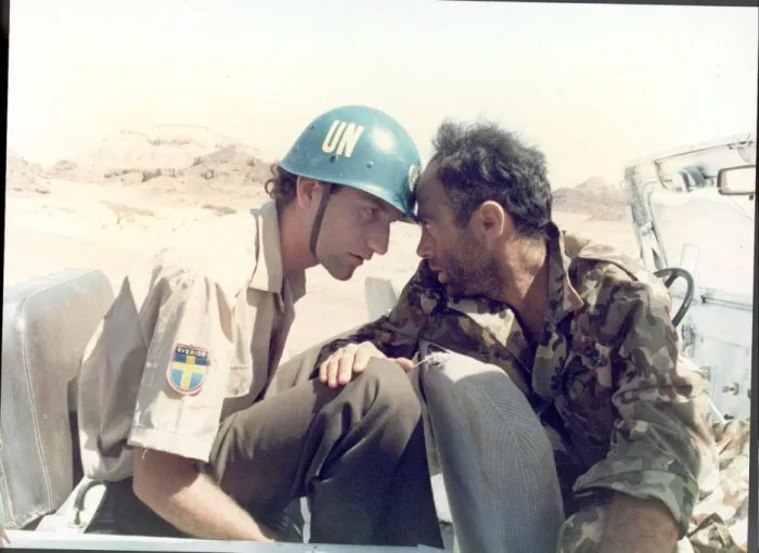 Salim Dau (Haled el Asmar), Michael Koresh (Military Attache) zdroj: imdb.com
