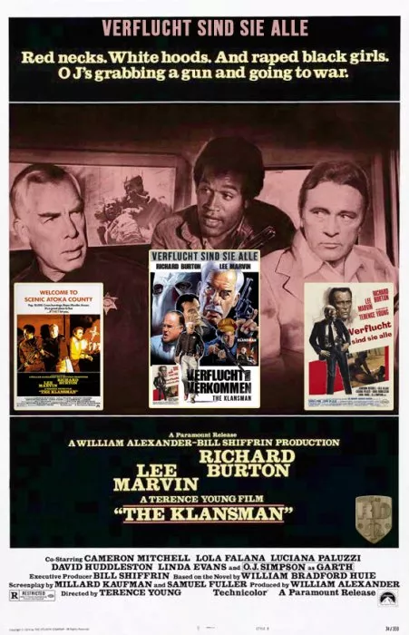 Richard Burton (Breck Stancill), Lee Marvin (Sheriff Track Bascomb), O. J. Simpson (Garth) zdroj: imdb.com