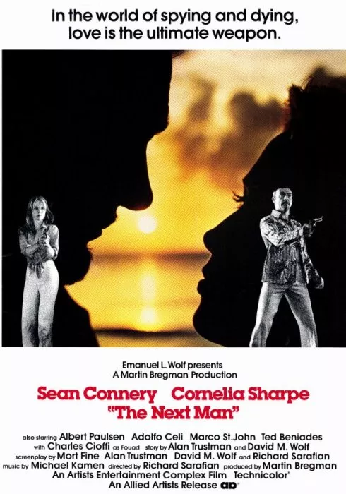 Sean Connery (Khalil Abdul-Muhsen), Cornelia Sharpe (Nicole Scott) zdroj: imdb.com