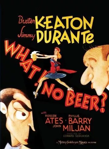 Buster Keaton (Elmer J. Butts), Jimmy Durante (Jimmy Potts), Phyllis Barry (Hortense) zdroj: imdb.com