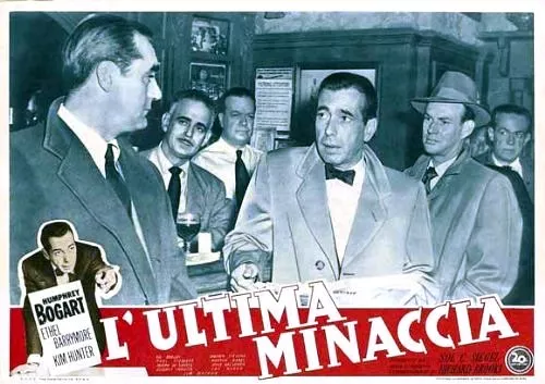 Humphrey Bogart (Ed Hutcheson), Jim Backus (Jim Cleary), Paul Stewart (Harry Thompson) zdroj: imdb.com