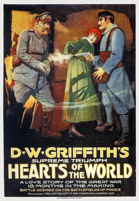 Lillian Gish (The Girl - Marie Stephenson), Erich von Stroheim (A German Officer), Robert Harron (The Boy - Douglas Gordon Hamilton) zdroj: imdb.com