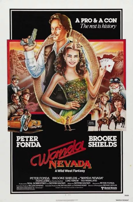Brooke Shields (Wanda Nevada), Peter Fonda (Beaudray Demerille) zdroj: imdb.com