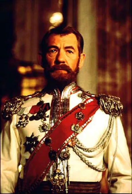 Ian McKellen (Tsar Nicholas II) zdroj: imdb.com