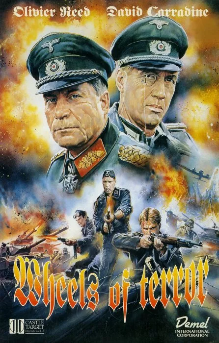 David Carradine (Col. Von Weisshagen), Oliver Reed (The General) zdroj: imdb.com