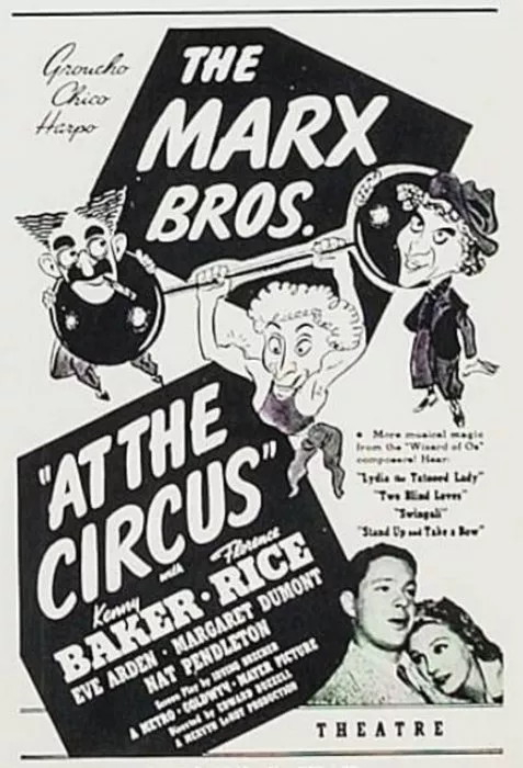 Groucho Marx (Attorney Loophole), Kenny Baker (Jeff Wilson), Chico Marx (Antonio), Harpo Marx (’Punchy’), Florence Rice (Julie Randall) zdroj: imdb.com