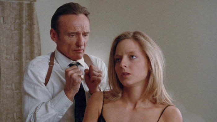 Jodie Foster (Anne Benton), Dennis Hopper (Milo) zdroj: imdb.com