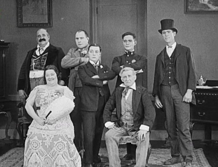 Buster Keaton (The Husband), Wheezer Dell (Brother), Harry Madison (Brother), Monte Collins (The Father), Kate Price (Kat - the Wife), Joe Roberts (Brother), Tom Wilson (Brother) zdroj: imdb.com