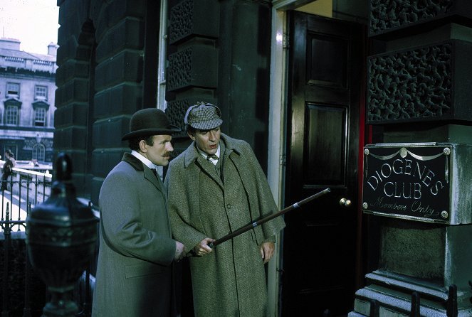 Colin Blakely (Dr. Watson), Robert Stephens (Sherlock Holmes)