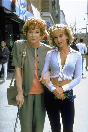 Shirley MacLaine (Margaret Mary Elderdice), Jennifer Grey (Robin Ouiseau)