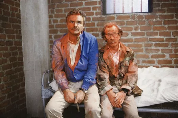 Burt Reynolds (Wood Newton), Michael Jeter (Herman Stiles) zdroj: imdb.com
