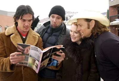 Julianne Moore (Dulcie), Billy Crudup (Cal), James Le Gros (Jack), Bart Freundlich zdroj: imdb.com 
promo k filmu