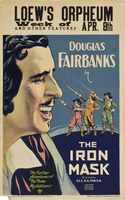 Douglas Fairbanks (D’Artagnan), Gino Corrado (Aramis), Léon Bary (Athos), Tiny Sandford (Porthos) zdroj: imdb.com