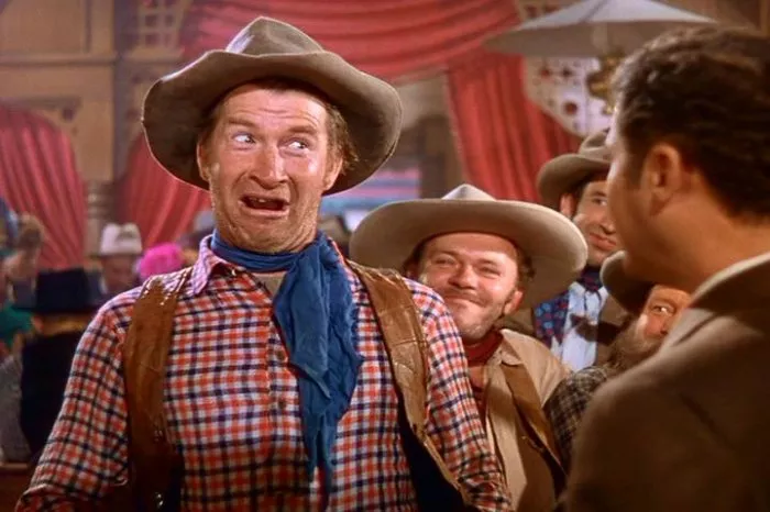 John Hodiak (Ned Trent), William ’Bill’ Phillips (1st Cowboy), Chill Wills (H.H. Hartsey) zdroj: imdb.com