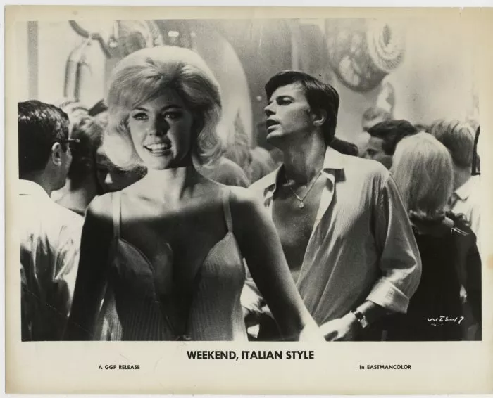 Deštník (1965) - Inge - the winking girl