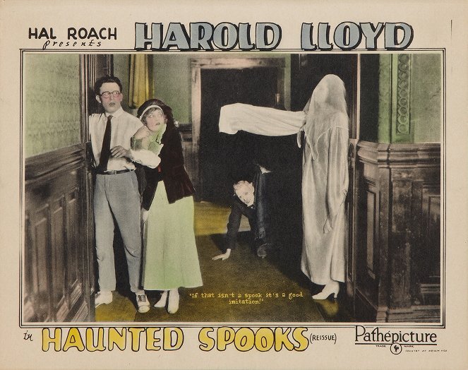 Harold Lloyd (The Boy), Mildred Davis (The Girl)