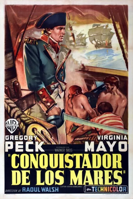 Gregory Peck (Capt. Horatio Hornblower R.N) zdroj: imdb.com