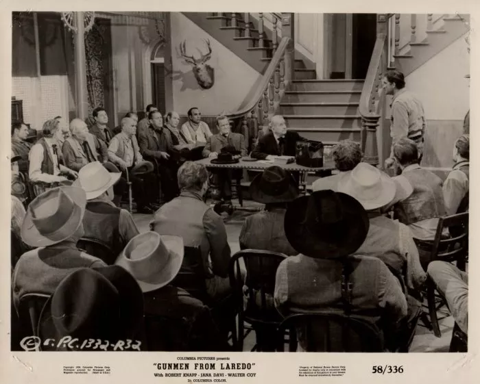 Gunmen from Laredo (1959) - Judge Frank Parker