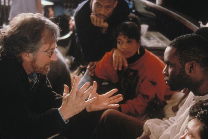 Steven Spielberg, Debbie Allen, Razaaq Adoti (Yamba) zdroj: imdb.com