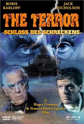 Jack Nicholson (Lt. Andre Duvalier), Boris Karloff (Baron Victor Frederick Von Leppe) zdroj: imdb.com