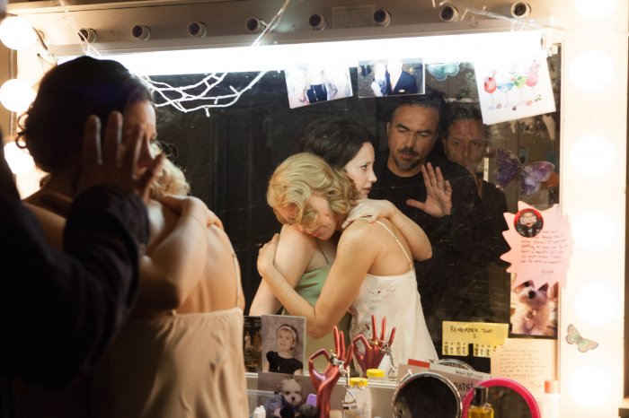 Alejandro G. Iñárritu, Emmanuel Lubezki, Naomi Watts (Lesley), Andrea Riseborough (Laura) zdroj: imdb.com