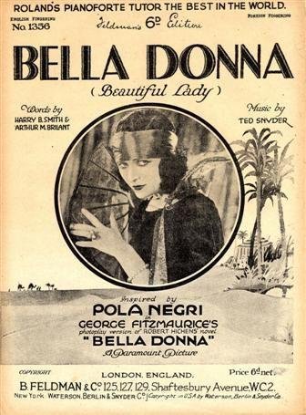 Pola Negri (Bella Donna (Ruby)) zdroj: imdb.com