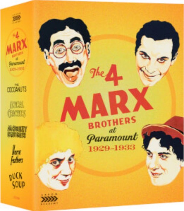 Groucho Marx (Hammer), Chico Marx (Chico), Harpo Marx (Harpo), Zeppo Marx (Jamison), The Marx Brothers zdroj: imdb.com