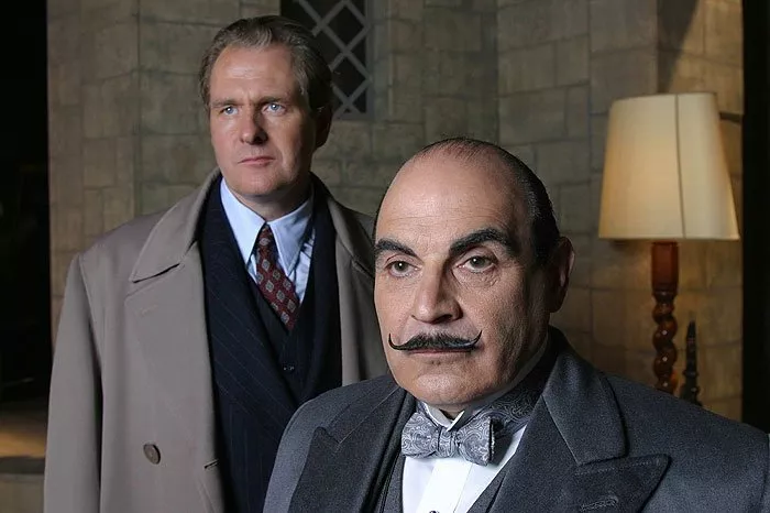 Robert Bathurst, David Suchet (Hercule Poirot)