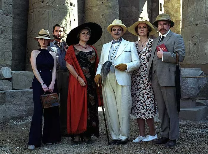 Zoe Telford, Alastair Mackenzie, Barbara Flynn, David Suchet (Hercule Poirot), Daisy Donovan, Steve Pemberton