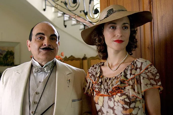David Suchet (Hercule Poirot), Georgina Rylance