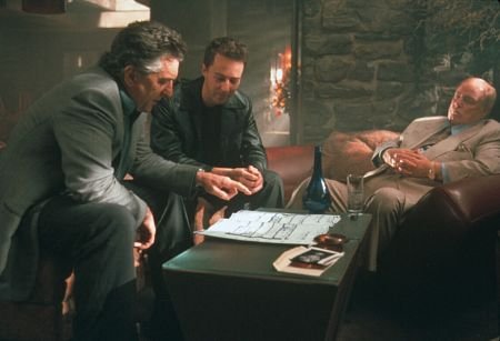 Marlon Brando (Max), Robert De Niro (Nick Wells), Edward Norton (Jack Teller) zdroj: imdb.com