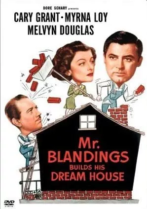 Cary Grant (Jim Blandings), Myrna Loy (Muriel Blandings), Melvyn Douglas (Bill Cole) zdroj: imdb.com