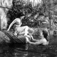 Hedy Lamarr (Delilah), Victor Mature (Samson)