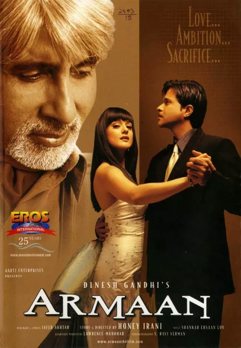Amitabh Bachchan (Dr. Siddharth Sinha), Preity Zinta (Sonia Kapoor), Anil Kapoor (Dr. Akash Sinha) zdroj: imdb.com