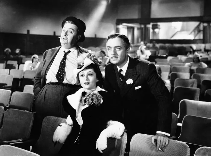 William Powell (Florenz Ziegfeld Jr.), Robert Greig, Luise Rainer (Anna Held) zdroj: imdb.com