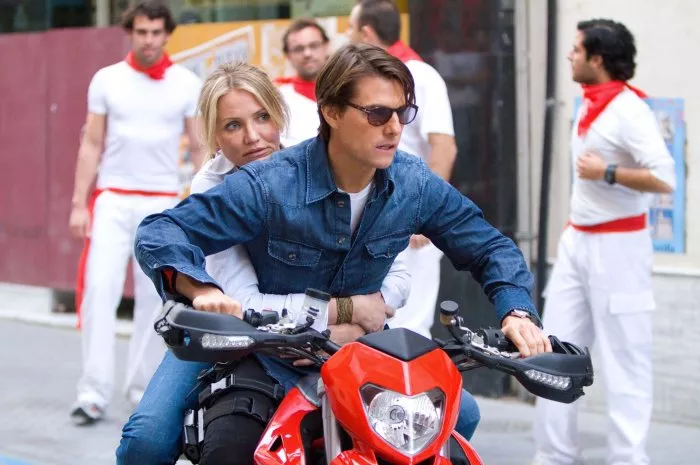 Tom Cruise (Roy Miller), Cameron Diaz (June Havens) zdroj: imdb.com