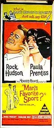 Rock Hudson (Roger Willoughby), Paula Prentiss (Abigail Page) zdroj: imdb.com