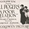 A Poor Relation (1921)