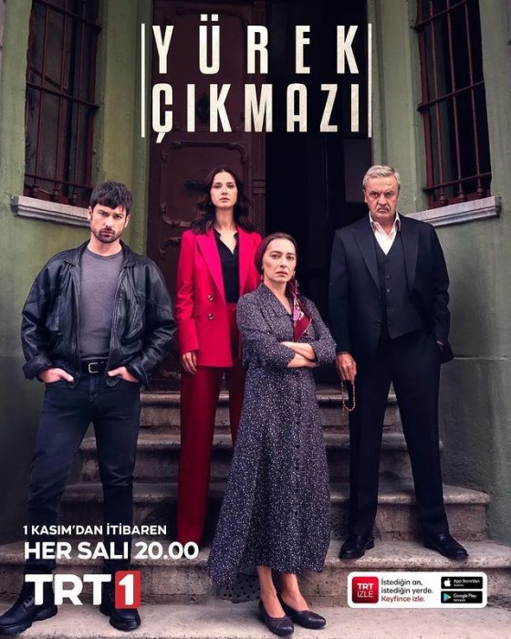 Mesut Akusta (Yilmaz), Ayça Bingöl (Cennet), Irem Helvacioglu (Zeynep), Alp Navruz (Halil) zdroj: imdb.com